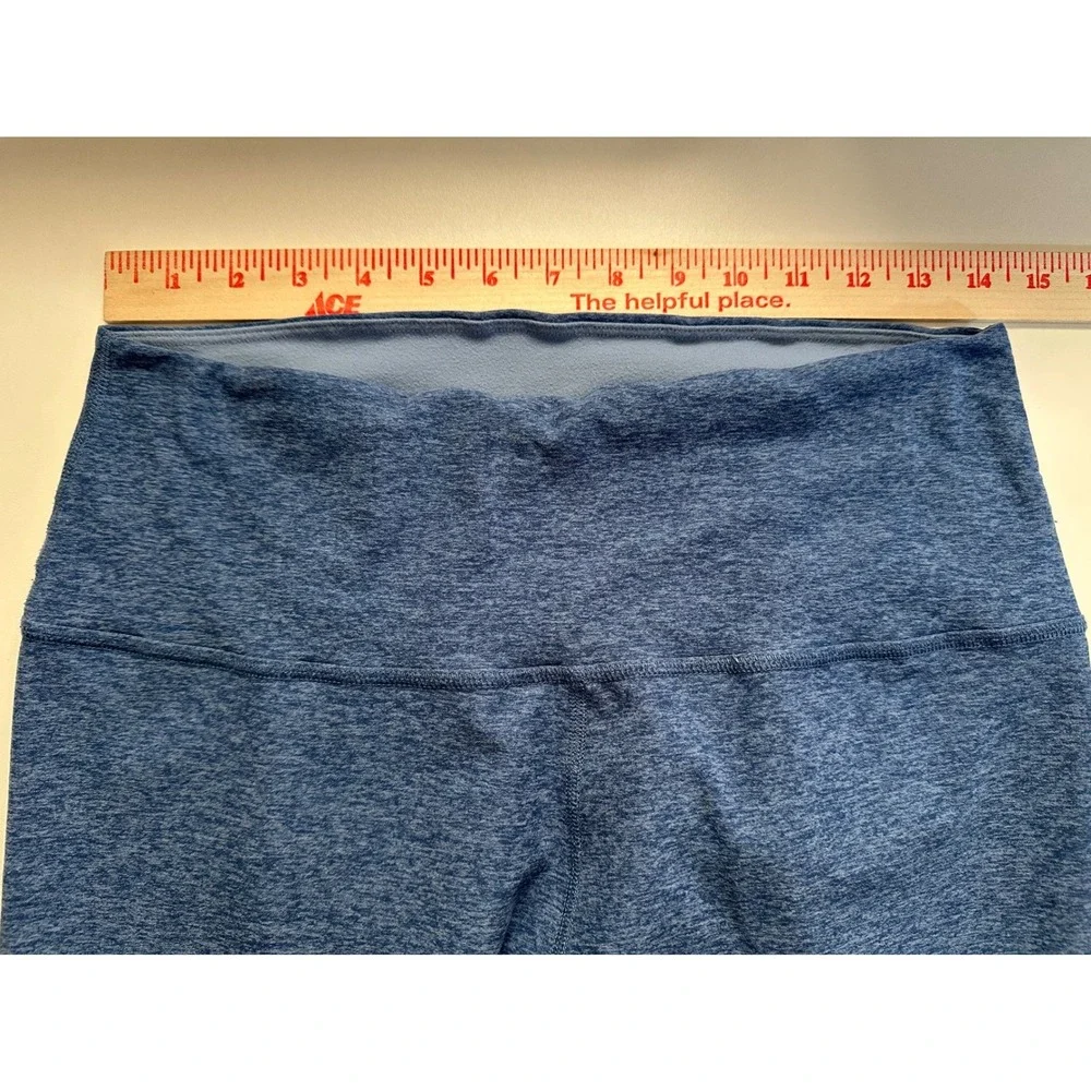 Beyond Yoga Spacedye‎ High Waisted Midi Leggings Sz XXL Blue Heather SD3243